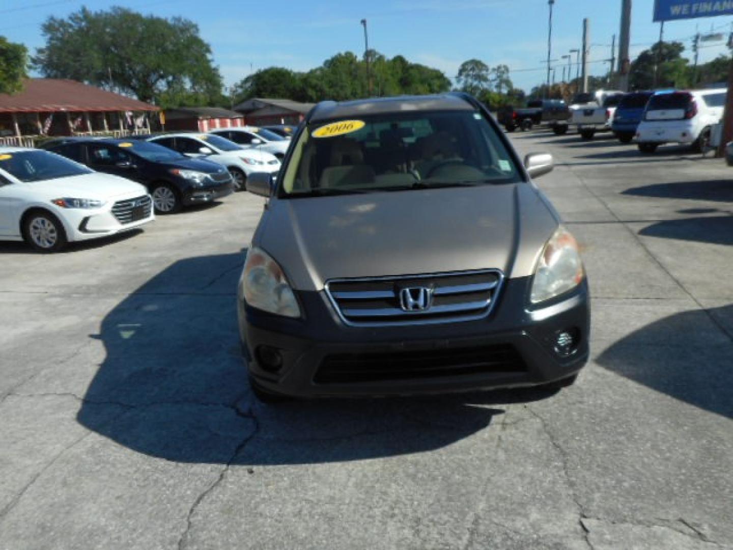 2006 BEIGE HONDA CR-V EX (JHLRD68876C) , located at 1200 Cassat Avenue, Jacksonville, FL, 32205, (904) 695-1885, 30.302404, -81.731033 - Photo#0